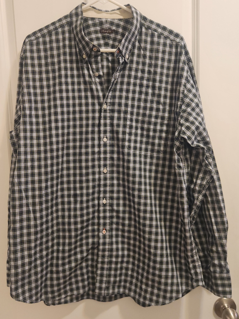 J. McLaughlin Plaid Button-Down Shirt